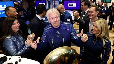 Richard Branson's Virgin Galactic soars before crashing to earth in NYSE debut Richard Branson's Virgin Galactic soars before crashing to earth in NYSE debut