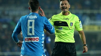 Arbitri: Giacomelli per Napoli-Atalanta Arbitri: Giacomelli per Napoli-Atalanta