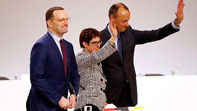 Merkel's conservatives descend into infighting after vote rout Merkel's conservatives descend into infighting after vote rout