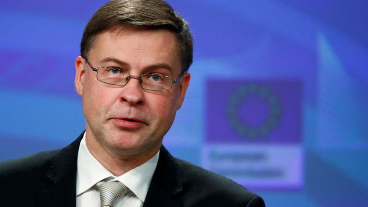 EU not seeking to ask Italy to change 2020 budget - Dombrovskis