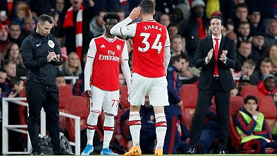 Emery tells Xhaka to apologise after clash with Arsenal fans Emery tells Xhaka to apologise after clash with Arsenal fans