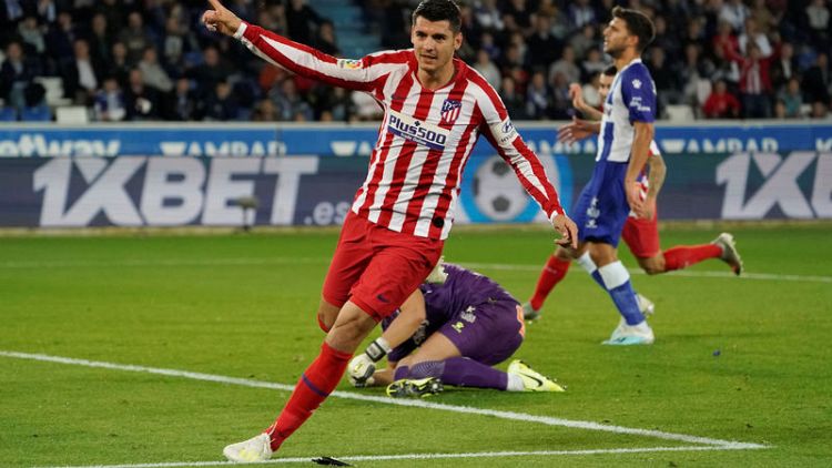 Atletico Madrid held at Alaves after Perez thunderbolt
