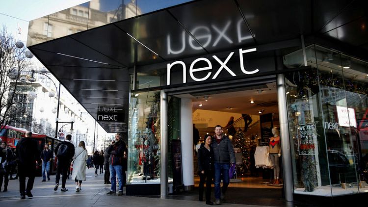 Britain's Next keeps full year guidance after third-quarter sales rise