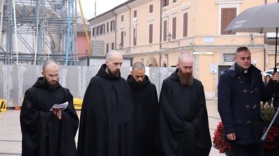 Norcia ha ricordato terremoto del 2016 Norcia ha ricordato terremoto del 2016