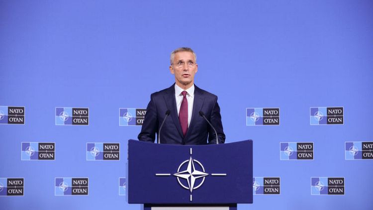 NATO chief welcomes troop withdrawal in eastern Ukraine