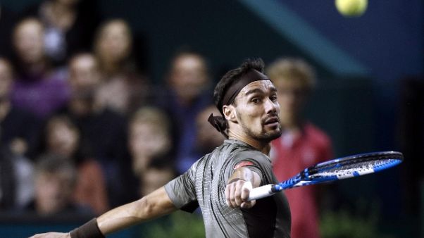 Fognini battuto a Bercy, addio Finals Fognini battuto a Bercy, addio Finals