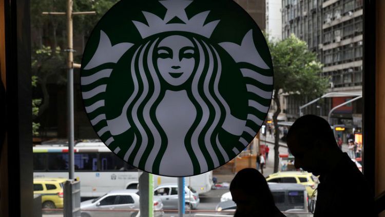 Starbucks beats same-restaurant sales estimates