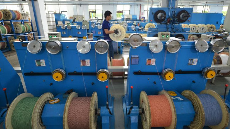 China October factory activity shrinks for sixth month - official PMI