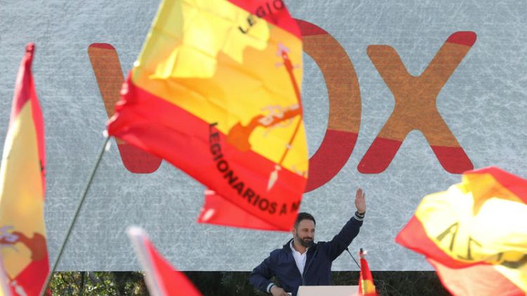 Spain's far-right seen boosting score in November 10 election - poll