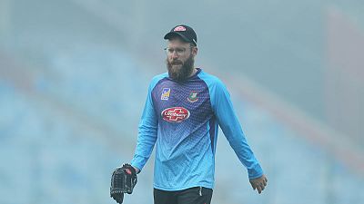 As Delhi breathes season's worst air, cricketers hit the nets under smoggy skies As Delhi breathes season's worst air, cricketers hit the nets under smoggy skies