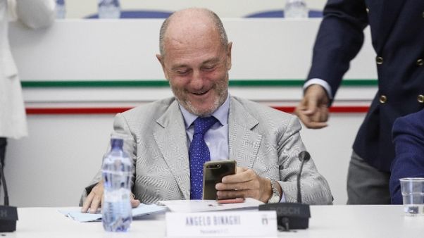 Tennis: Binaghi, 2019 ok con Berrettini Tennis: Binaghi, 2019 ok con Berrettini