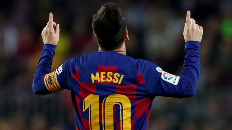 Unleashed by Messi, Barca look to continue winning surge