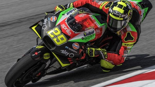 Gp Malesia: Aprilia, Espargarò in top 10 Gp Malesia: Aprilia, Espargarò in top 10