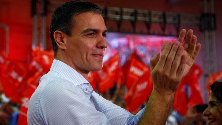 Spain's Socialist PM rules out grand coalition with conservatives