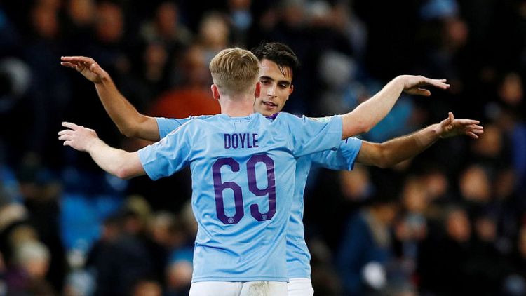 Garcia setting new standards for Man City youngsters, says Guardiola