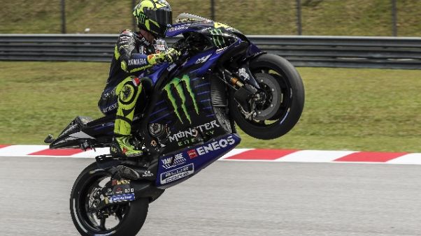 Moto:Rossi "Potevo fare meglio,passo ok" Moto:Rossi "Potevo fare meglio,passo ok"