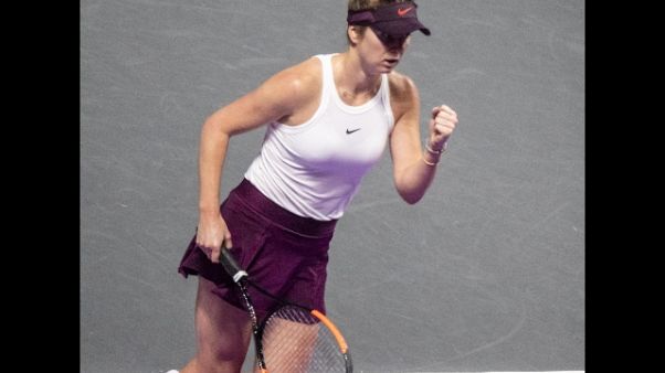Wta Finals: Svitolina-Barty è la finale Wta Finals: Svitolina-Barty è la finale