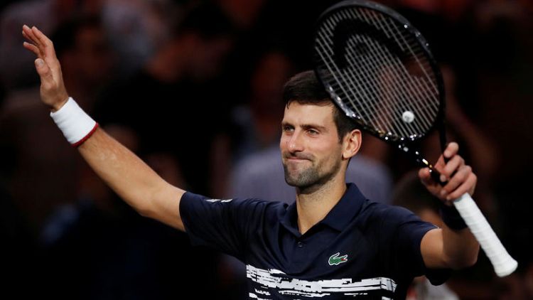 Impressive Djokovic beats Dimitrov to reach Paris final