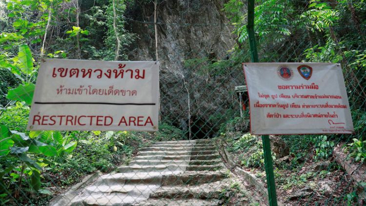 Thailand reopens cave where boys' soccer team was trapped for weeks