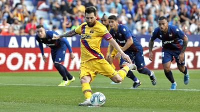 Spagna, Messi in gol ma Barcellona perde Spagna, Messi in gol ma Barcellona perde
