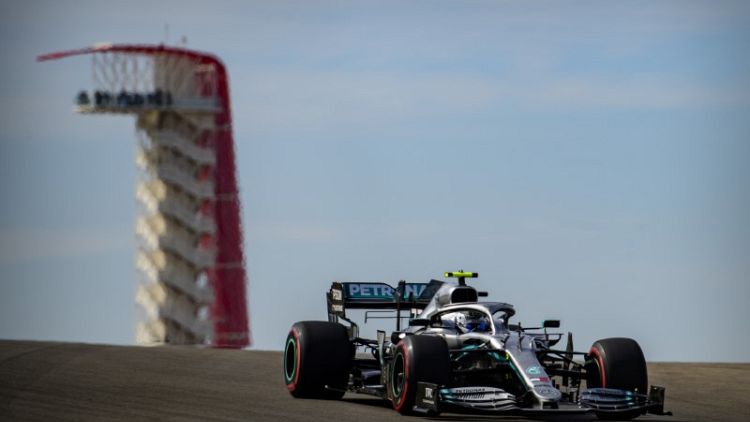 Bottas on pole in Austin, Hamilton starts fifth