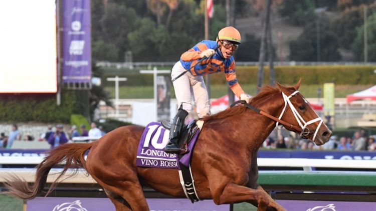 Vino Rosso wins Breeders' Cup Classic, Mongolian Groom injured during race