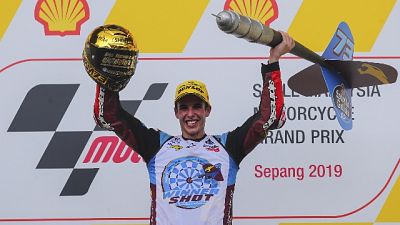 Alex Marquez campione del mondo in Moto2 Alex Marquez campione del mondo in Moto2