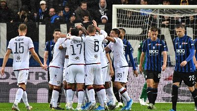 Colpo del Cagliari, Atalanta battuta 2-0