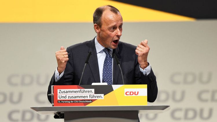 Merz more popular than Merkel protege Kramp-Karrenbauer - poll