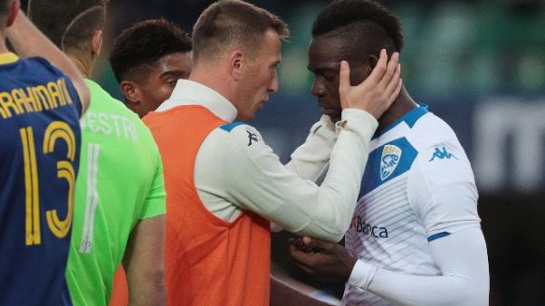 Juric: Nessun coro razzista a Balotelli Juric: Nessun coro razzista a Balotelli