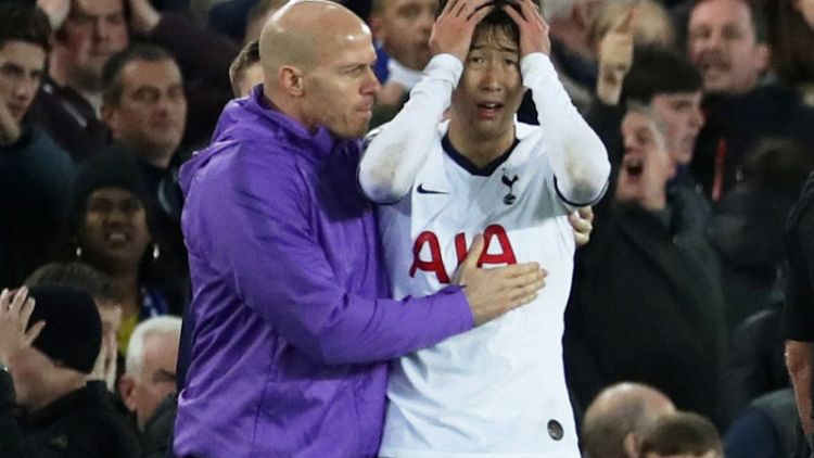 Support for tearful red-carded Son after Gomes injury