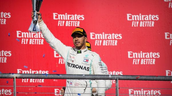 Hamilton painting masterpiece with sixth drivers' title Hamilton painting masterpiece with sixth drivers' title