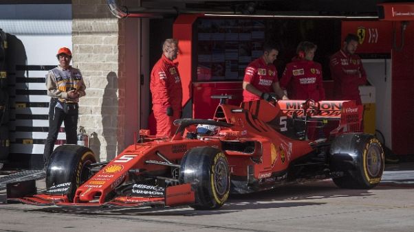 F1: Usa,Vettel,ritiro?motore non c'entra F1: Usa,Vettel,ritiro?motore non c'entra