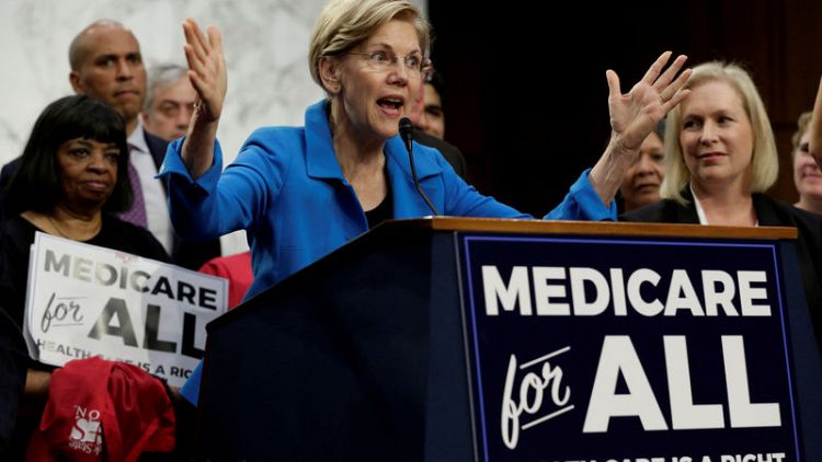 Republicans, Democrats, 'SNL' attack Warren's U.S. 'Medicare for All' plan