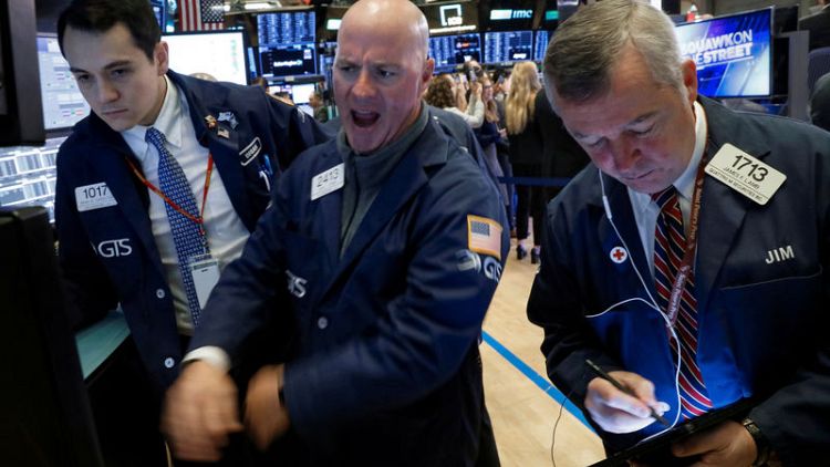 Stocks rise on trade hopes, dollar gains on risk appetite