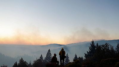 California winds slacken, helping firefighters control blazes California winds slacken, helping firefighters control blazes