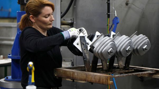 Euro zone October factory activity stuck in reverse as demand declines - PMI Euro zone October factory activity stuck in reverse as demand declines - PMI