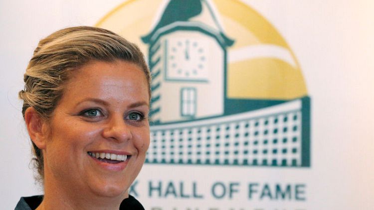 Clijsters' 2020 comeback delayed by knee injury