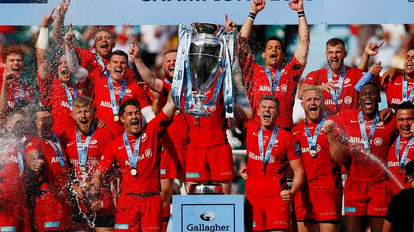 Saracens docked 35 points and fined for breaching salary cap rules Saracens docked 35 points and fined for breaching salary cap rules