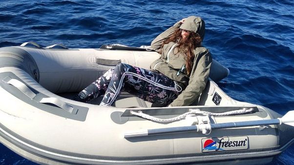 Greece rescues tourist floating in Aegean Sea for two days Greece rescues tourist floating in Aegean Sea for two days