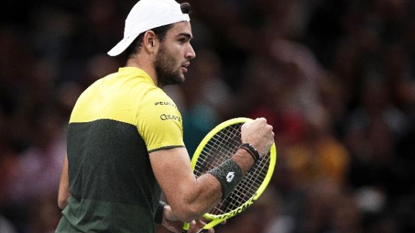 Atp Finals: Berrettini con Djokovic Atp Finals: Berrettini con Djokovic