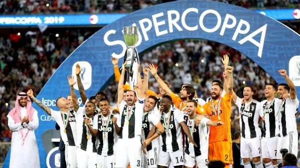 Supercoppa: Juve-Lazio si gioca a Riad Supercoppa: Juve-Lazio si gioca a Riad