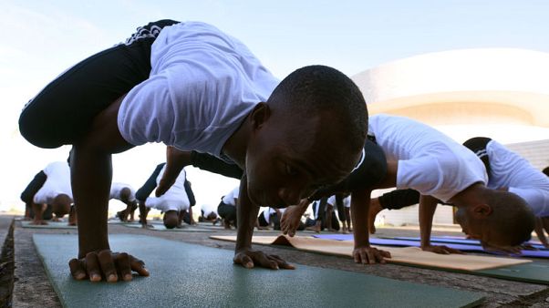 Warrior pose: Sierra Leone's soldiers heal trauma with yoga Warrior pose: Sierra Leone's soldiers heal trauma with yoga