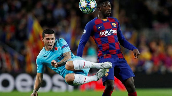 Toothless Barca draw blank at home to Slavia Toothless Barca draw blank at home to Slavia