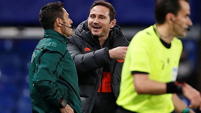 Lampard relives Chelsea wild days with 'a mad one' in Champions League