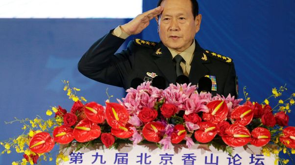 China defence minister discusses Hong Kong, Taiwan with U.S. - state media China defence minister discusses Hong Kong, Taiwan with U.S. - state media