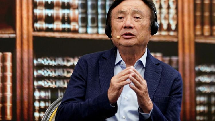 Huawei founder says not yet talking directly with U.S. firms to licence 5G