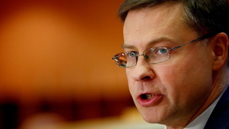 EU eyes financial stress tests over climate risks - Dombrovskis