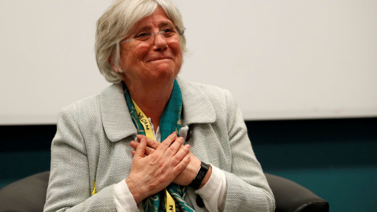 Britain won't act on European arrest warrant for Catalan separatist Clara Ponsati 