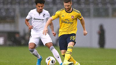 Arsenal held as Guimaraes grab last-gasp equaliser Arsenal held as Guimaraes grab last-gasp equaliser